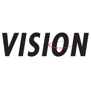 Ameritech Vision logo Art Direction by: Bart Crosby, Crosby Associates